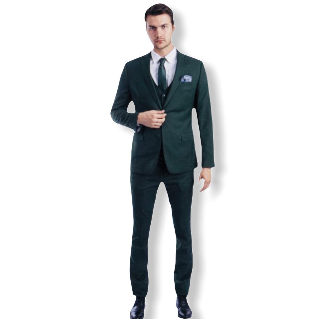 Sean Alexander: Solid 3pc Slim Suit M282SK-11